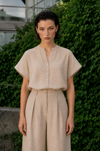 Blusa avellana
