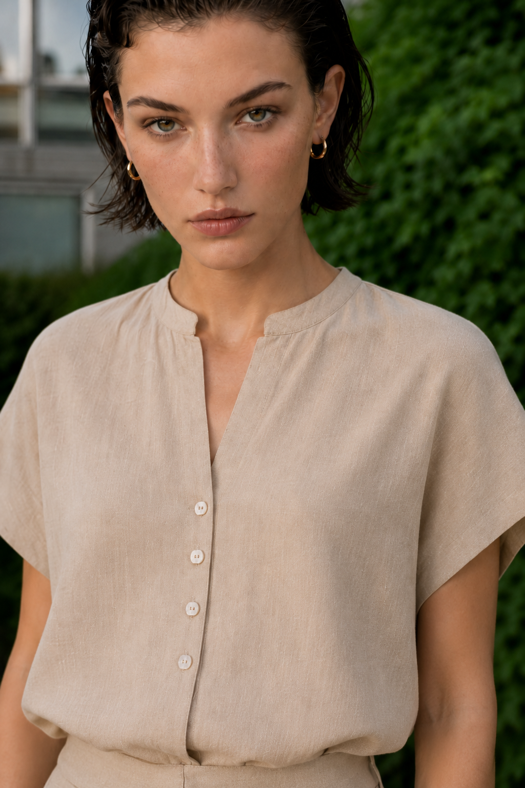 Blusa avellana