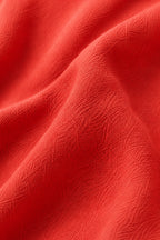 Vestido bambula seda coral · PIEZA ÚNICA